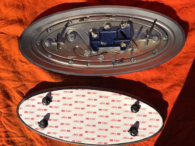 Exterior Body Parts - 2017 - 2020 F250 F350 Ford Super Duty Painted Emblems - Used - 2017 to 2020 Ford F Super Duty - Salinas, CA 93906, United States