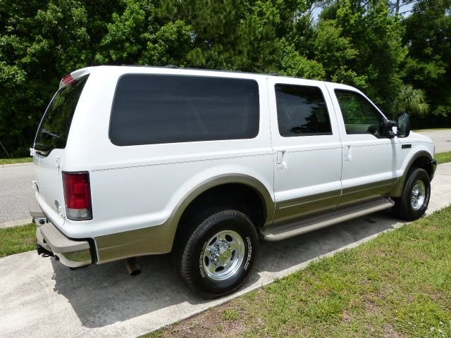 2002 Ford Excursion - 1 OWNER 2001 EXCURSION LIMITED 4X4 7.3 WITH ONLY 69K MILES - Used - VIN 1FMSU43F71EB74930 - 69,700 Miles - 8 cyl - 4WD - Automatic - SUV - White - Sarasota, FL 34228, United States