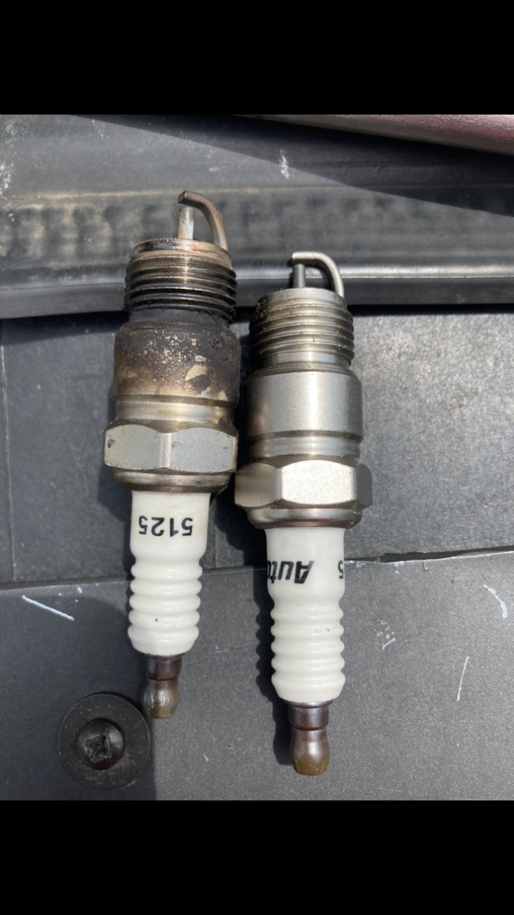 Crackling sound after replacing spark plugs and plug wires Ford Truck