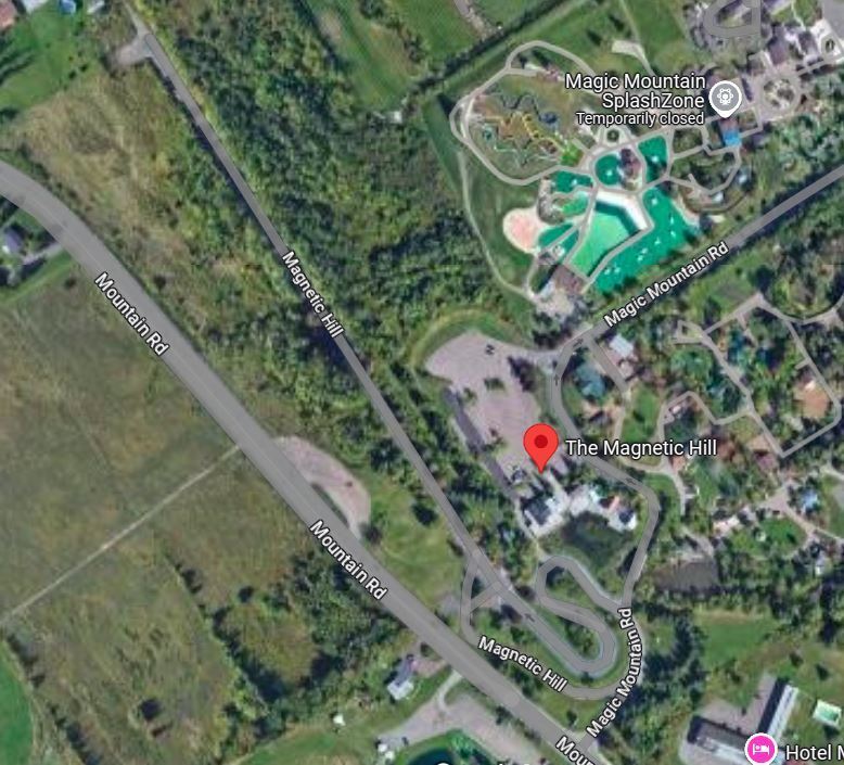 They built a parking lot and a strip of road on the site.