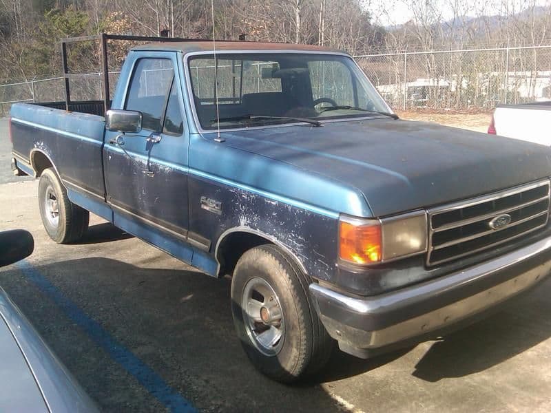 1989 Ford f150 4 speed manual #7