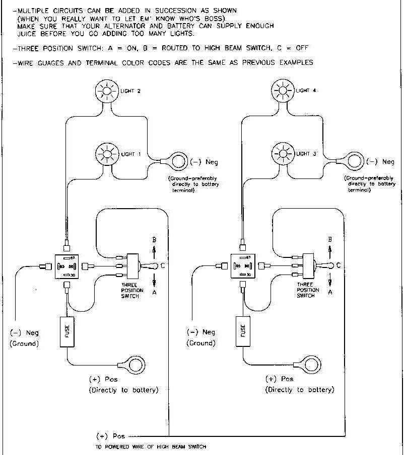 Fuses blowing... very strange!! MS paint diagram - Ford Truck