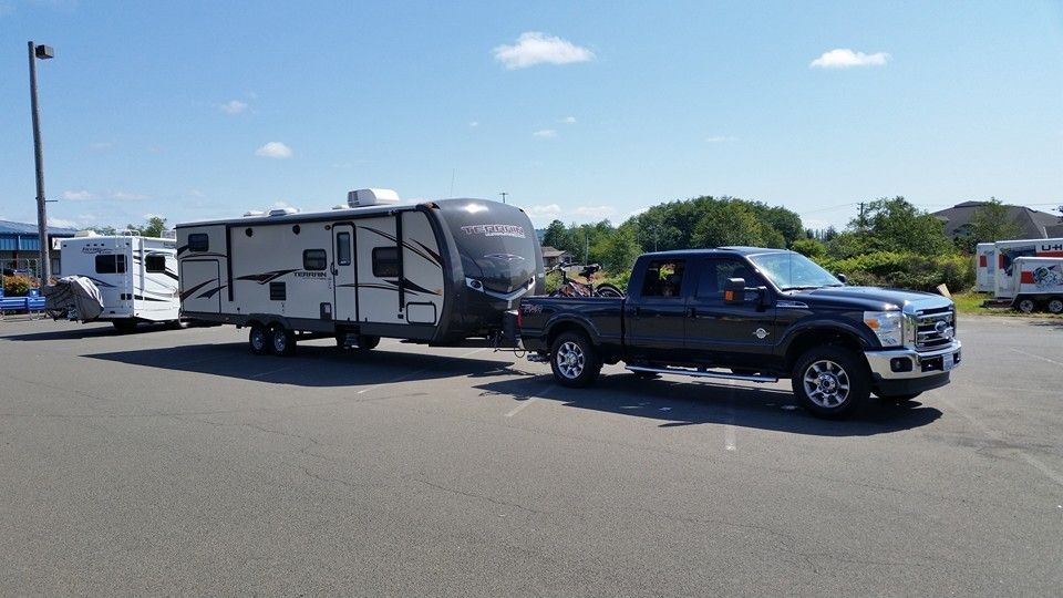 Show Your Truck W/ Bumper Pull Camper Here.... Page 4 Ford Truck