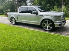 2015 F-150 Lariat on 26 Forgis