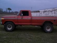 1978 Ford F250 4x4 high boy