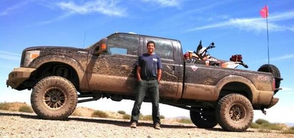 F 350 at Gravel Pit, North Reno