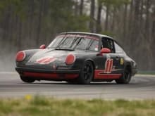 This was the first race car I ever drove. a 1967 Porsche 911 with a 2.0 liter motor.
