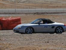 1999 Boxster on track