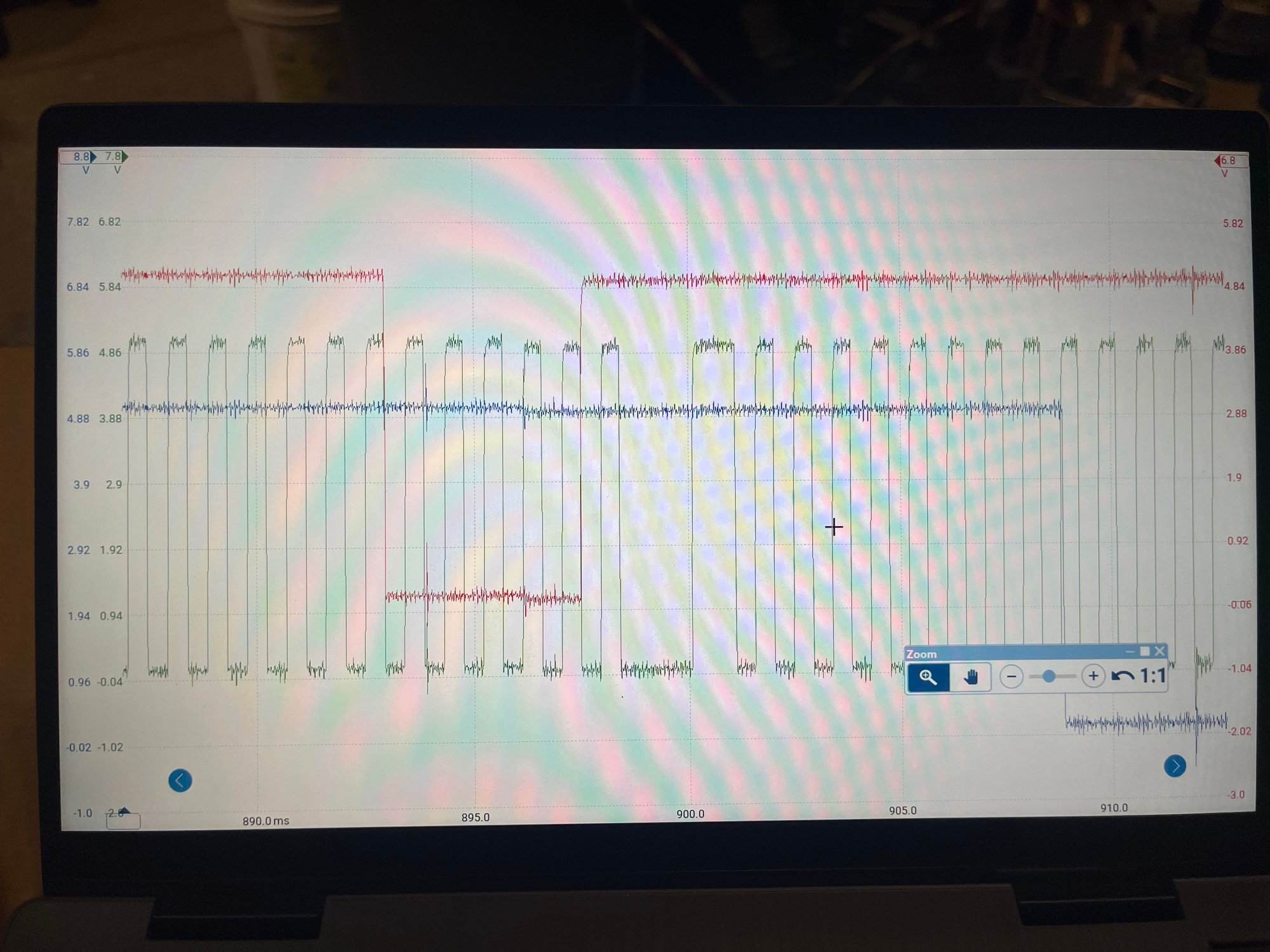 Red is Bank 1 Intake Cam Sensor