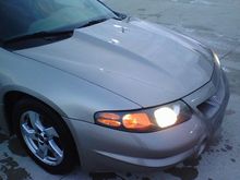 top view of new hood