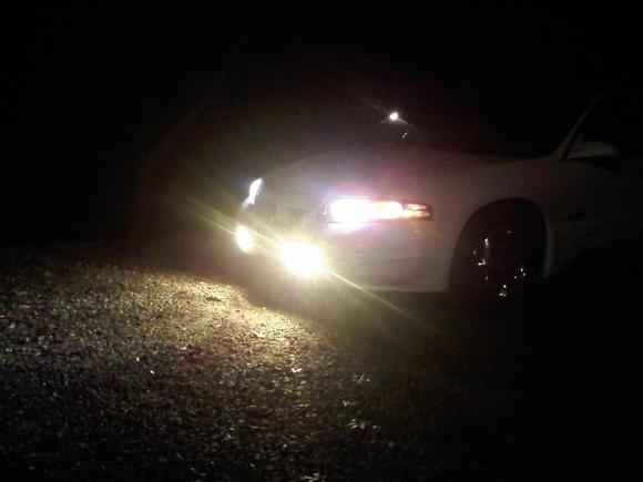 Silverstars w/ yellow 893 fogs