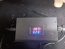 display of grid charger