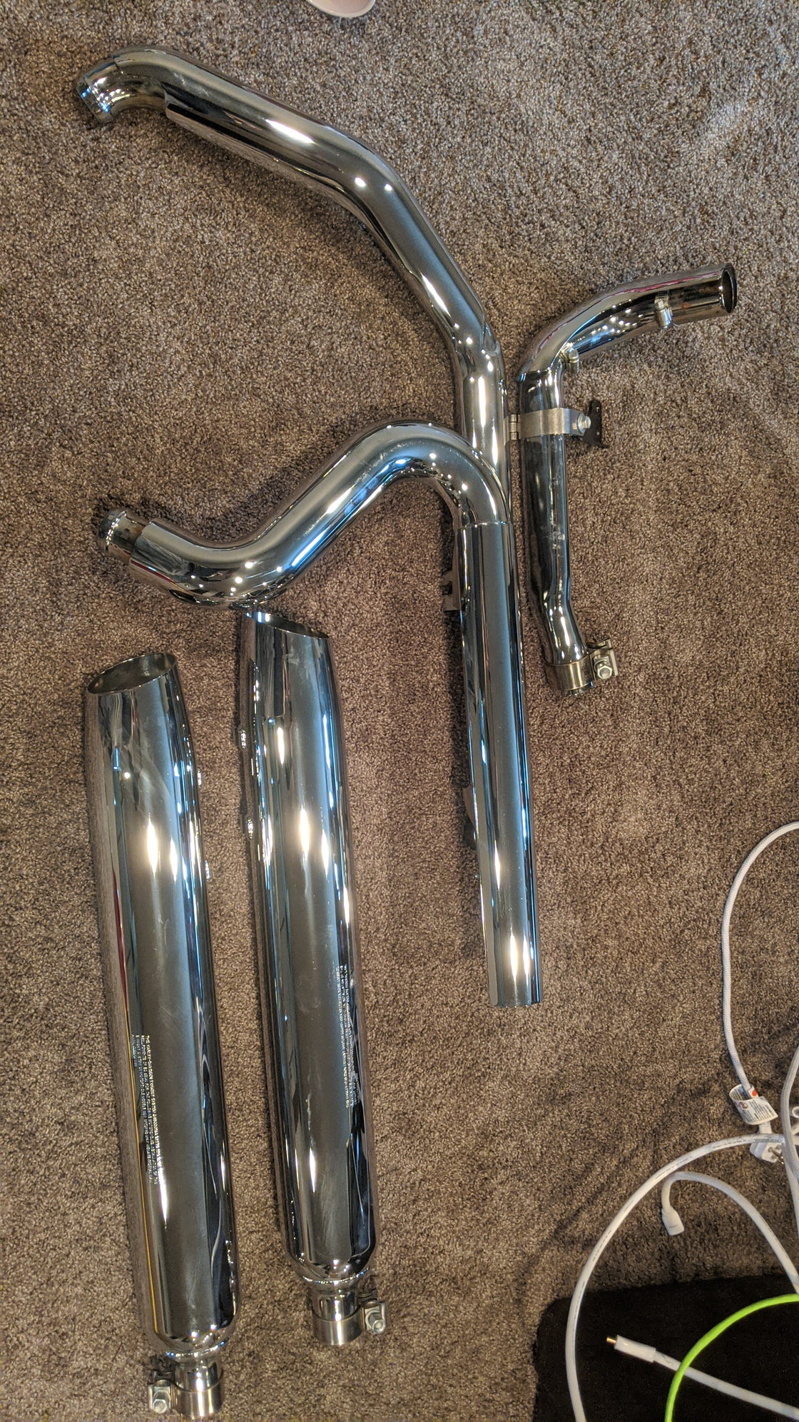 2015 Street Glide Stock full exhaust system - Harley Davidson Forums