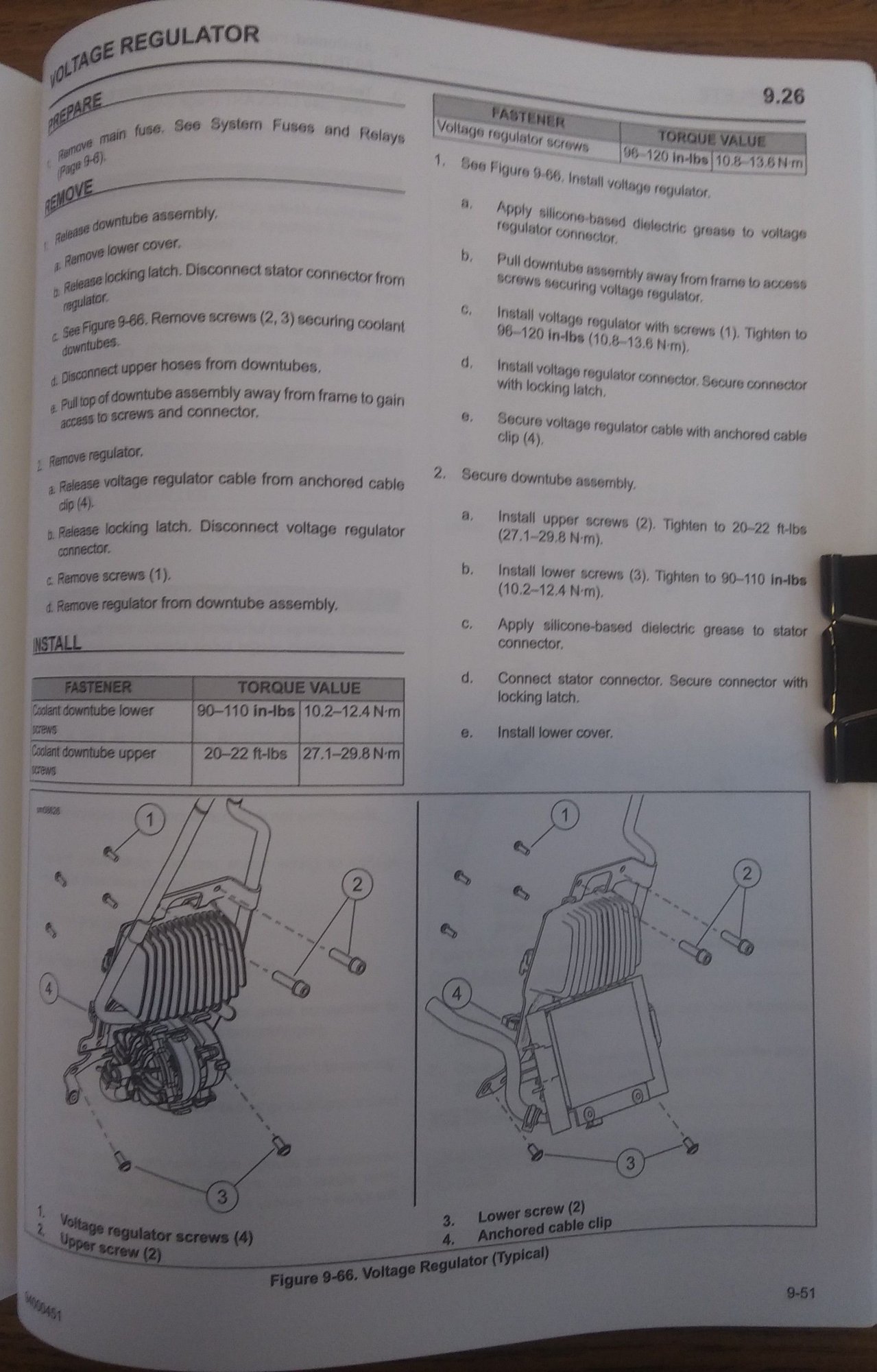 Replacing Voltage Regulator On Harley