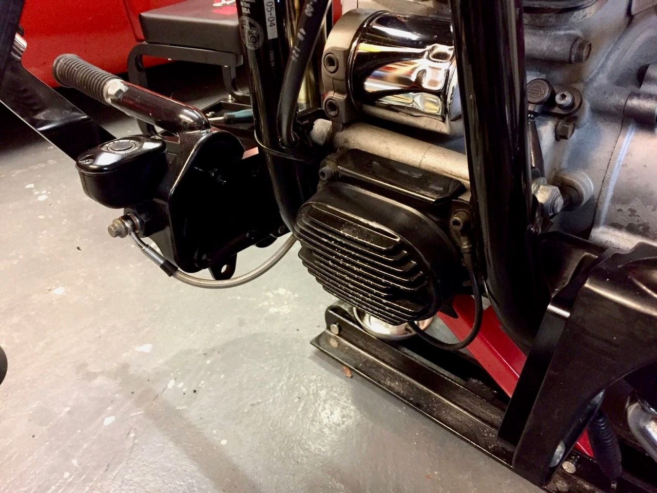 Extended Forward Controls on Softail Standard Harley Davidson Forums