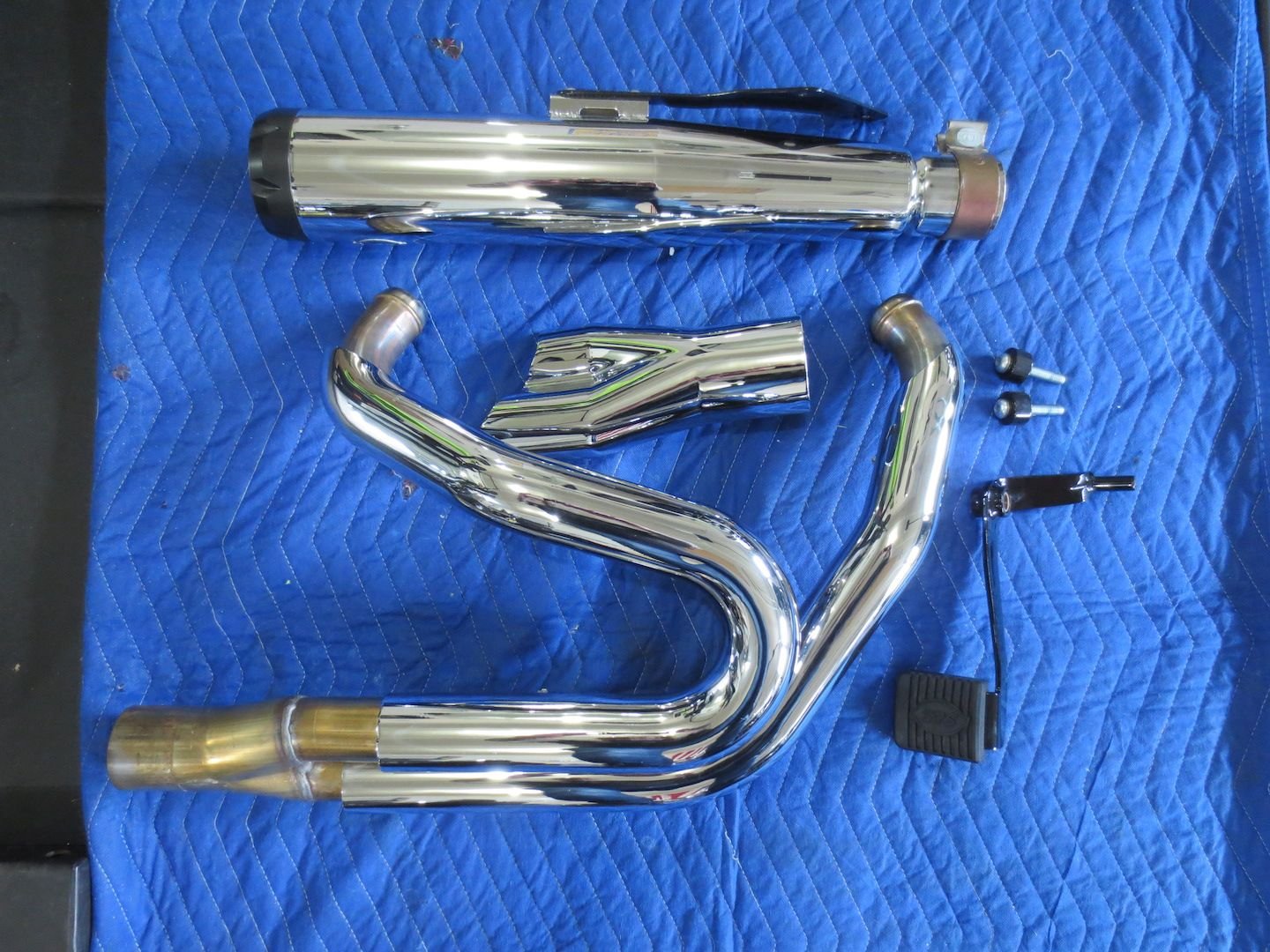 s&s superstreet 2 into 1 exhaust sportster