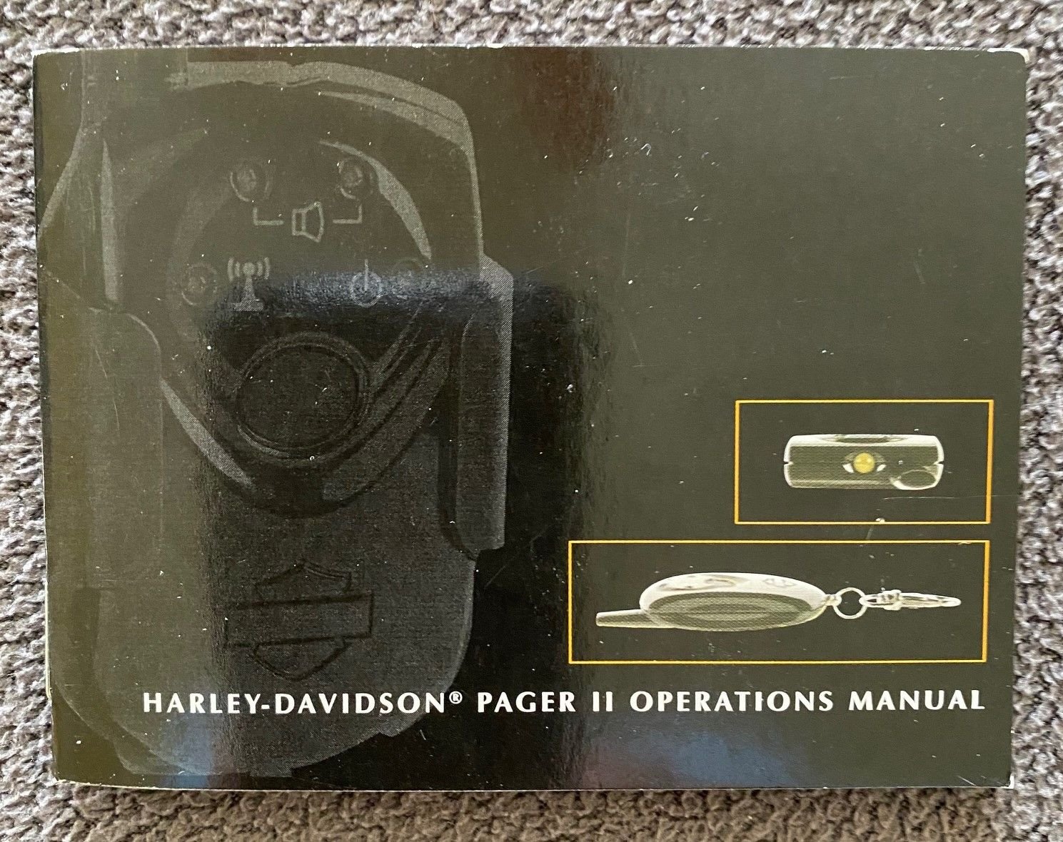 Harley Davidson BatteryPowered Pager Receiver II Security System 30 Harley Davidson Forums