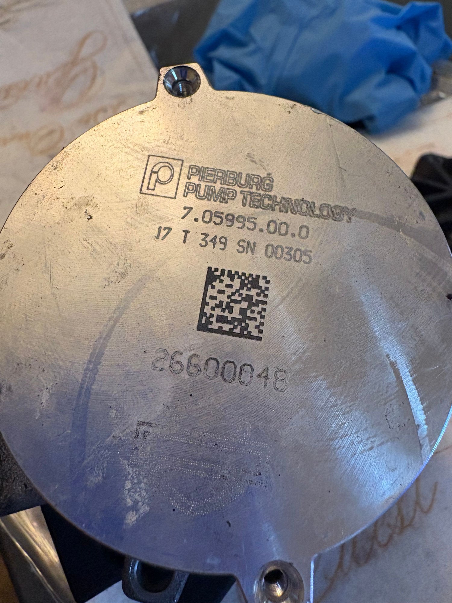 Failed pump.  Motor locked up.  I couldn�t spin the impeller at all when I removed the cover