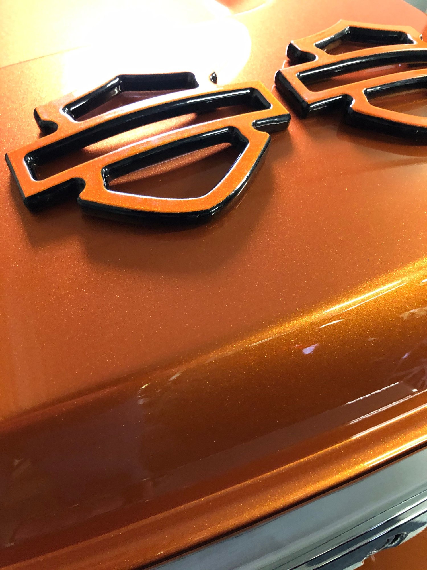 HARLEY BAR AND SHIELD TANK EMBLEM cvo STYLE Harley