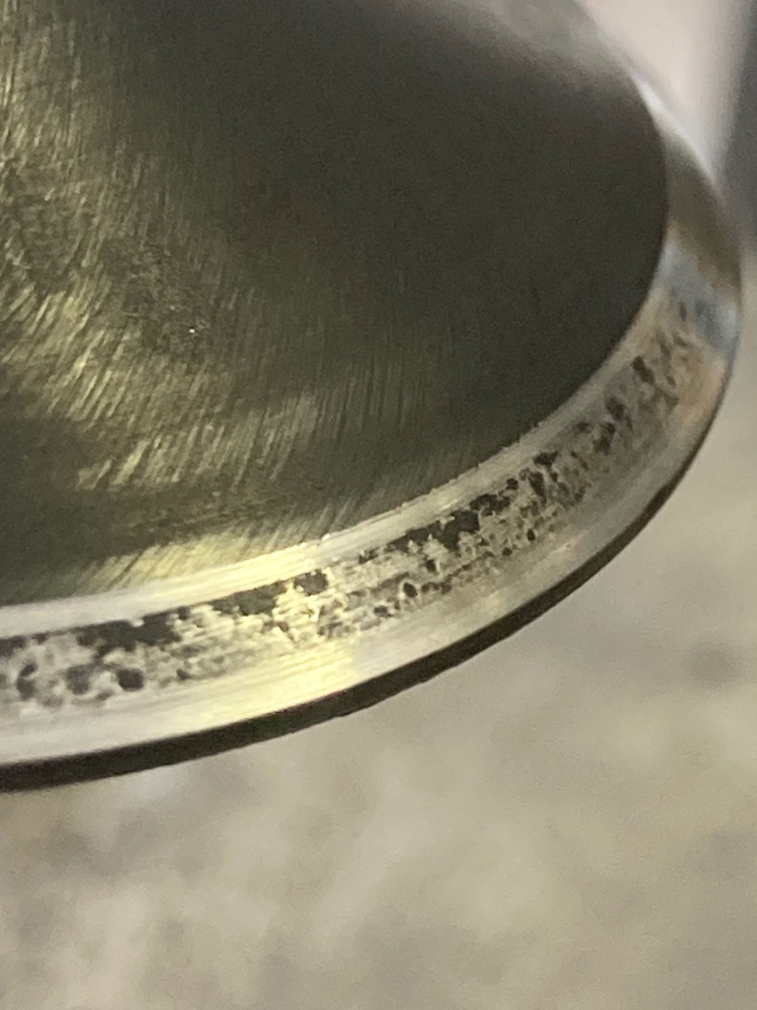 after drill press & lacquer thinner