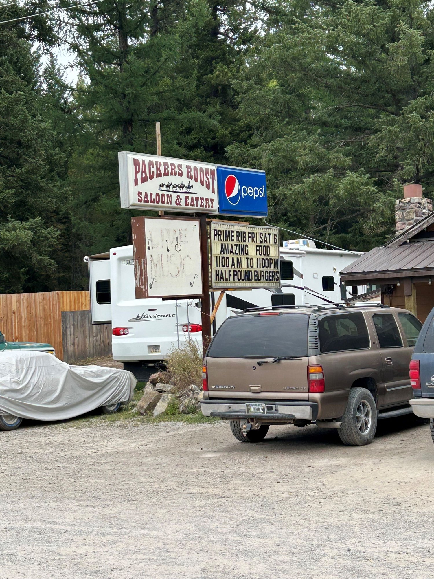 Old school bar, stopped here on the way to Glacier National Park Montana. Going to the sun road. 
