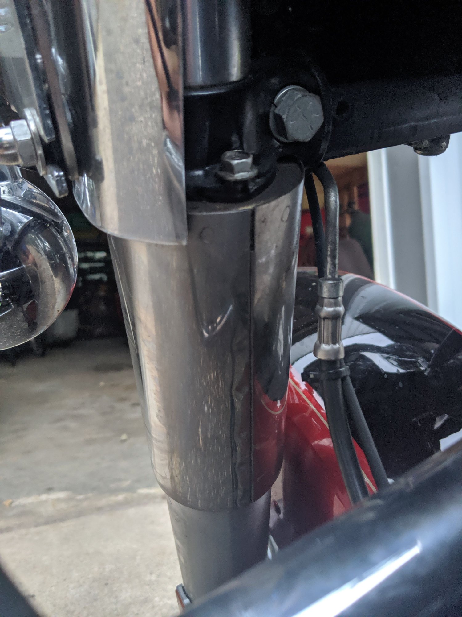 Need help with a shock cover? Harley Davidson Forums