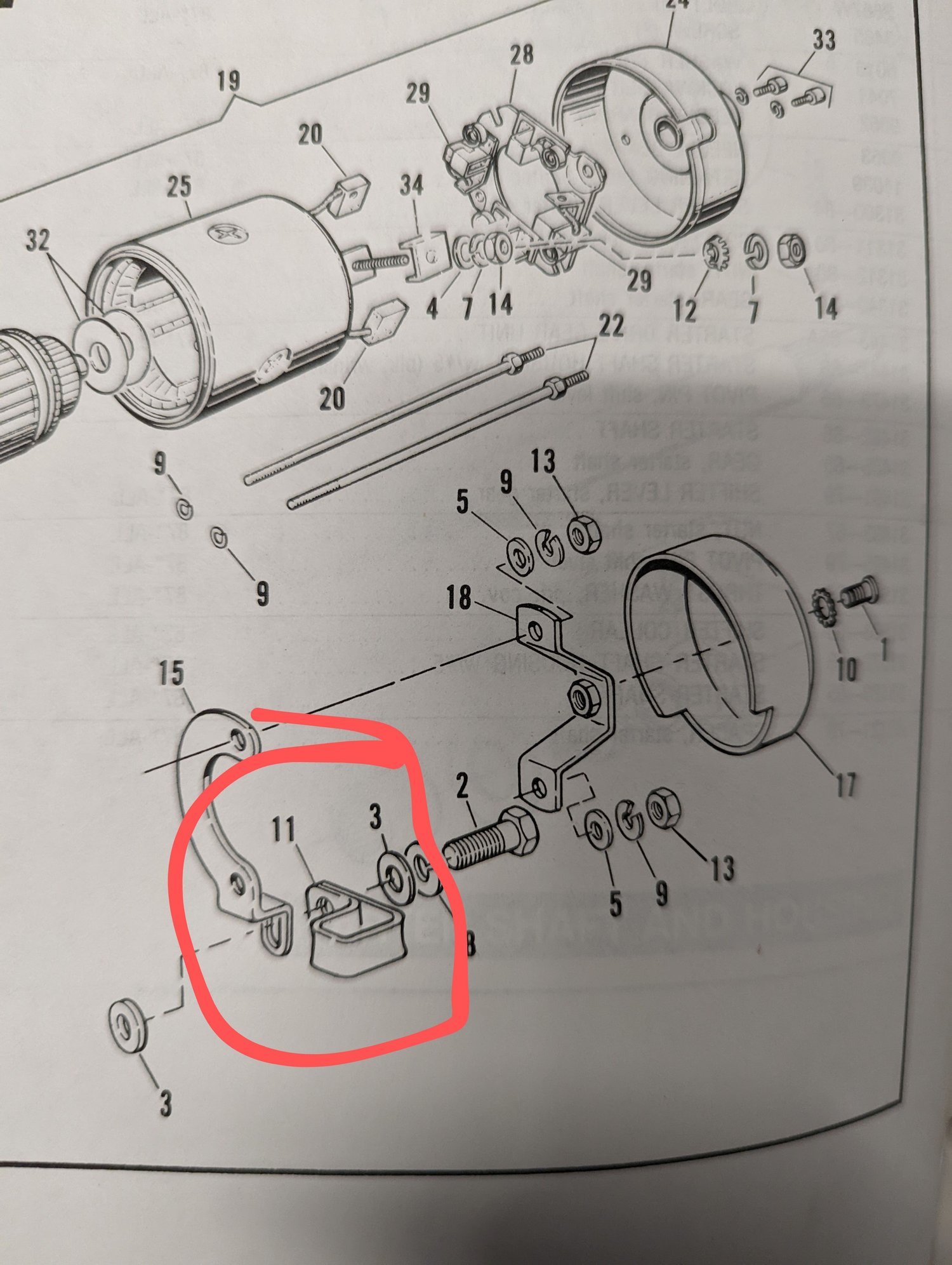 Help with ID of Starter parts Harley Davidson Forums