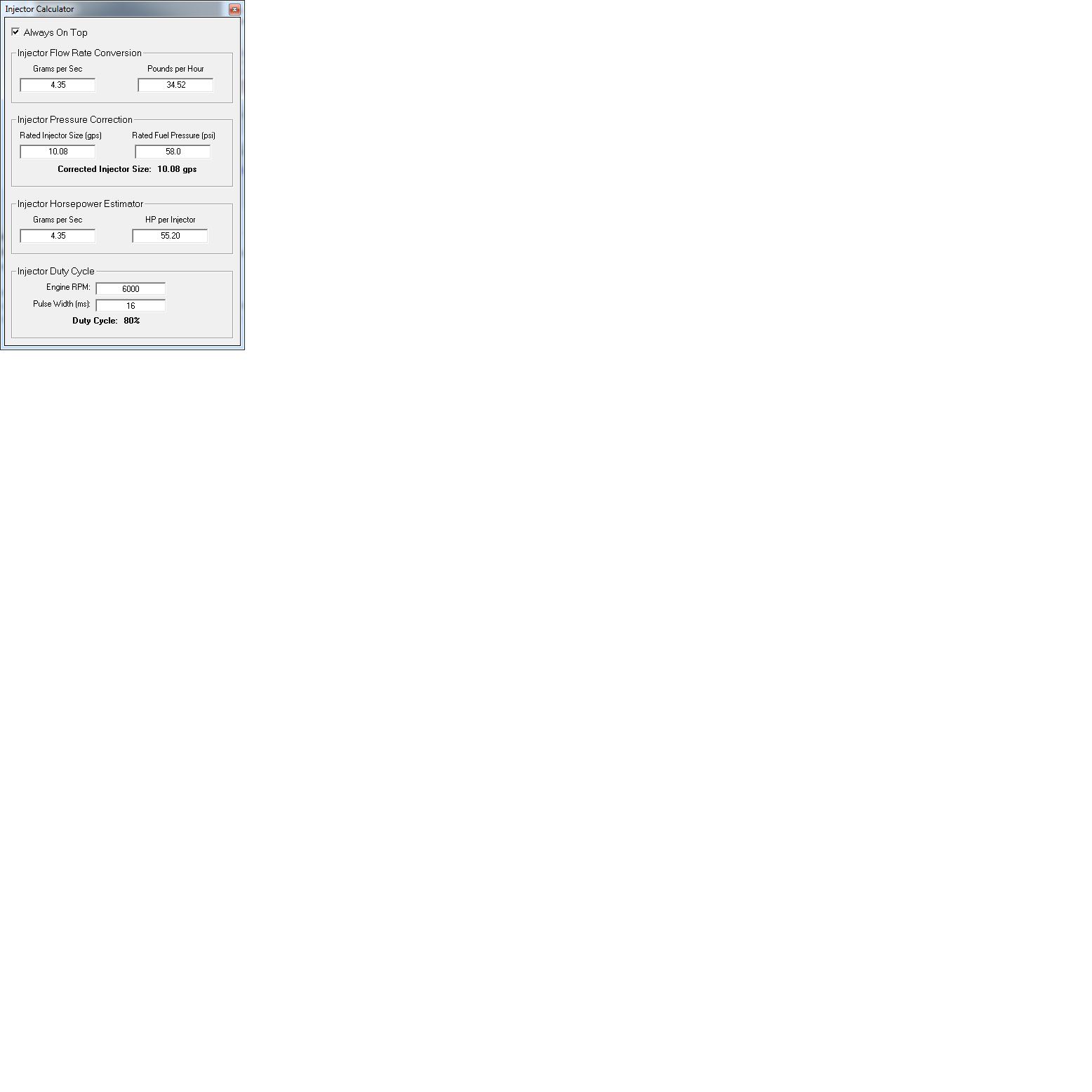 DYNOJET How to determine Proper Injector size... Page 2 Harley
