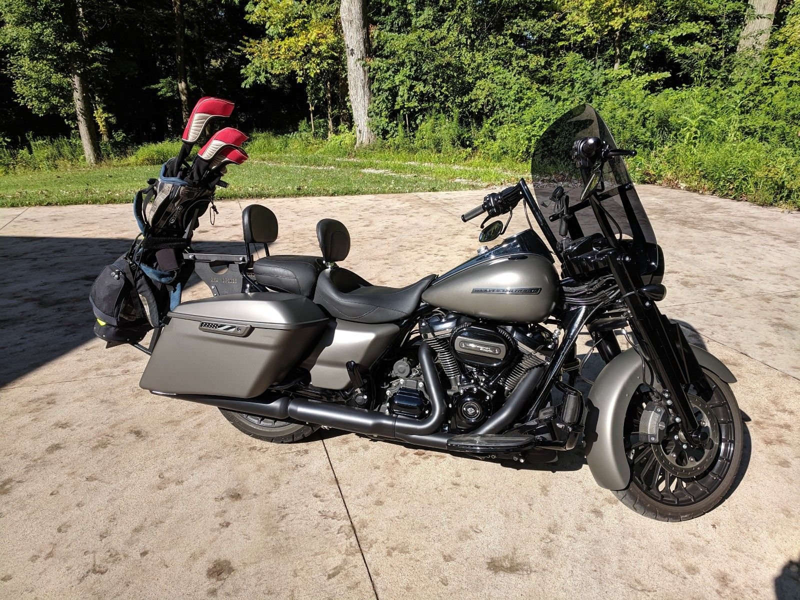 2x2 Cycles Bicycle Rack & Golf Bag Carrier Harley Davidson Forums