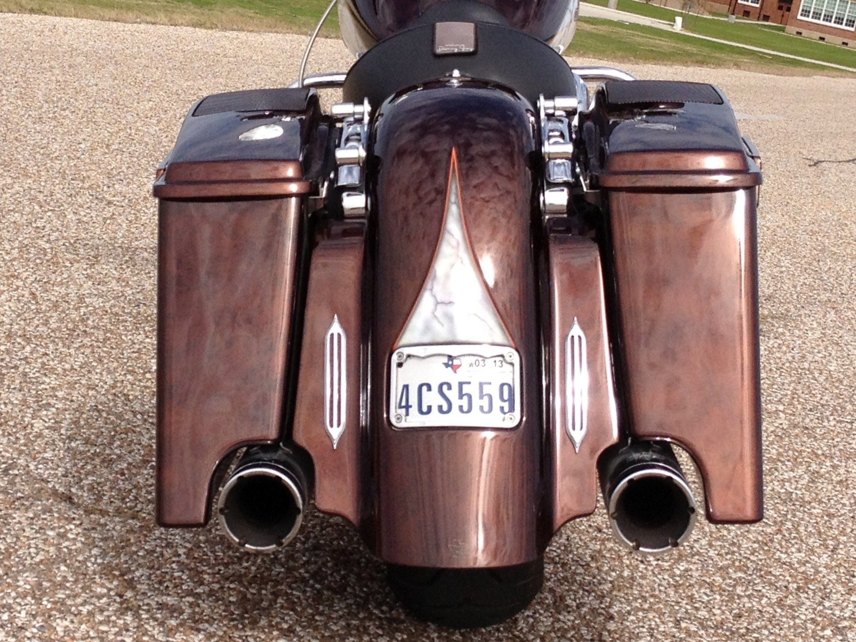 road king extended bags