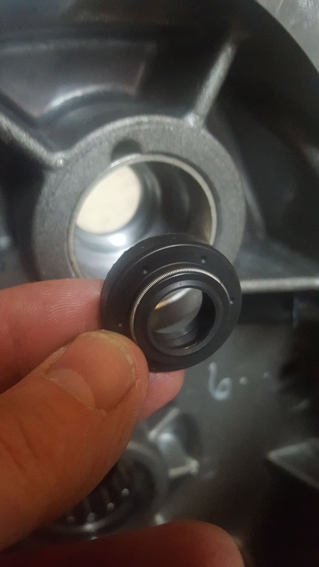 jackshaft seal orientation Harley Davidson Forums