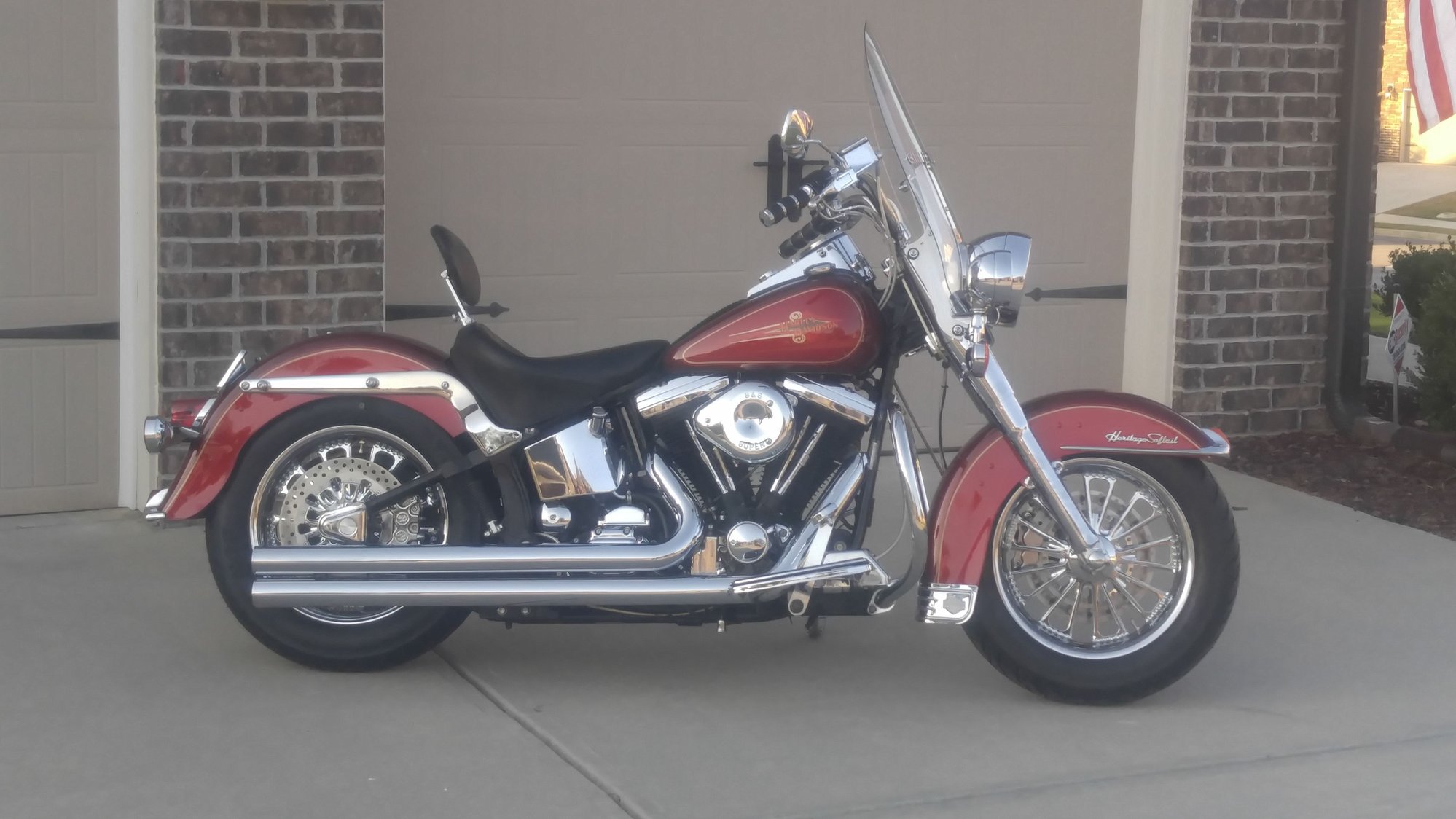 Finding chrome wheels for my 2016 Heritage Classic - Harley Davidson Forums