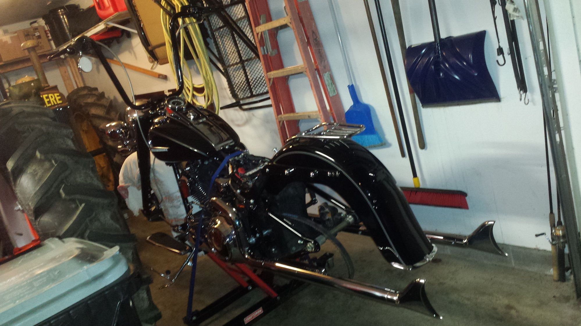 extended rear fender harley davidson