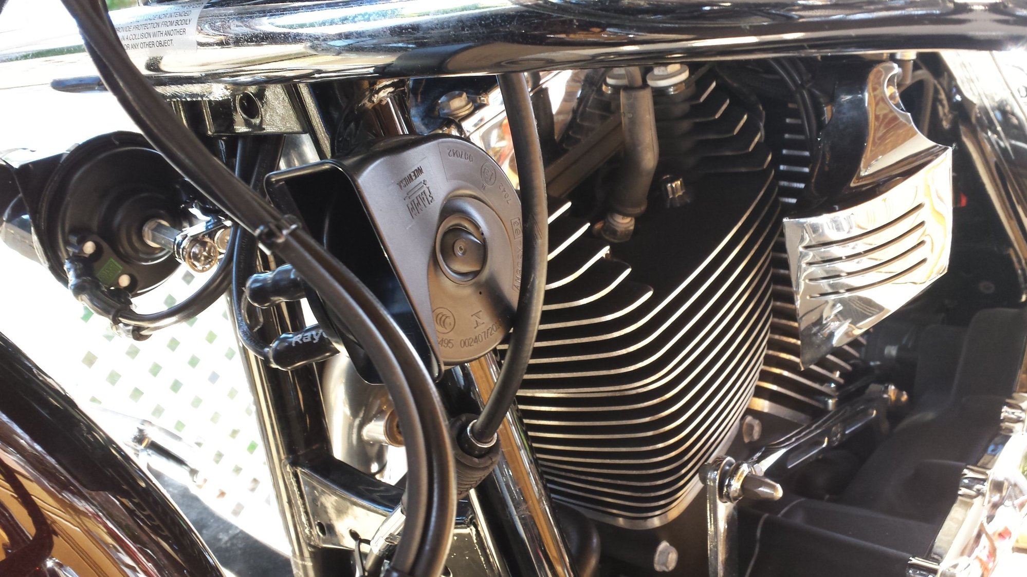 Moving your horn.....??? Harley Davidson Forums