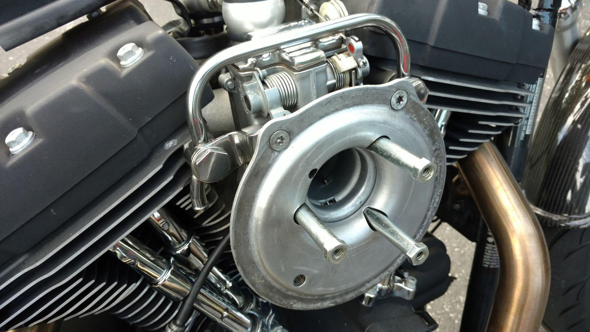 Mikuni install problems Harley Davidson Forums