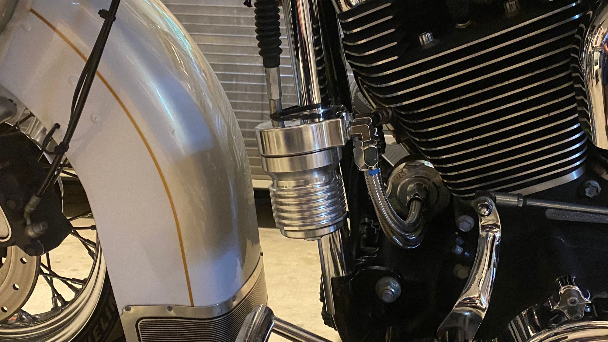 Oil filter relocation kit Page 2 Harley Davidson Forums