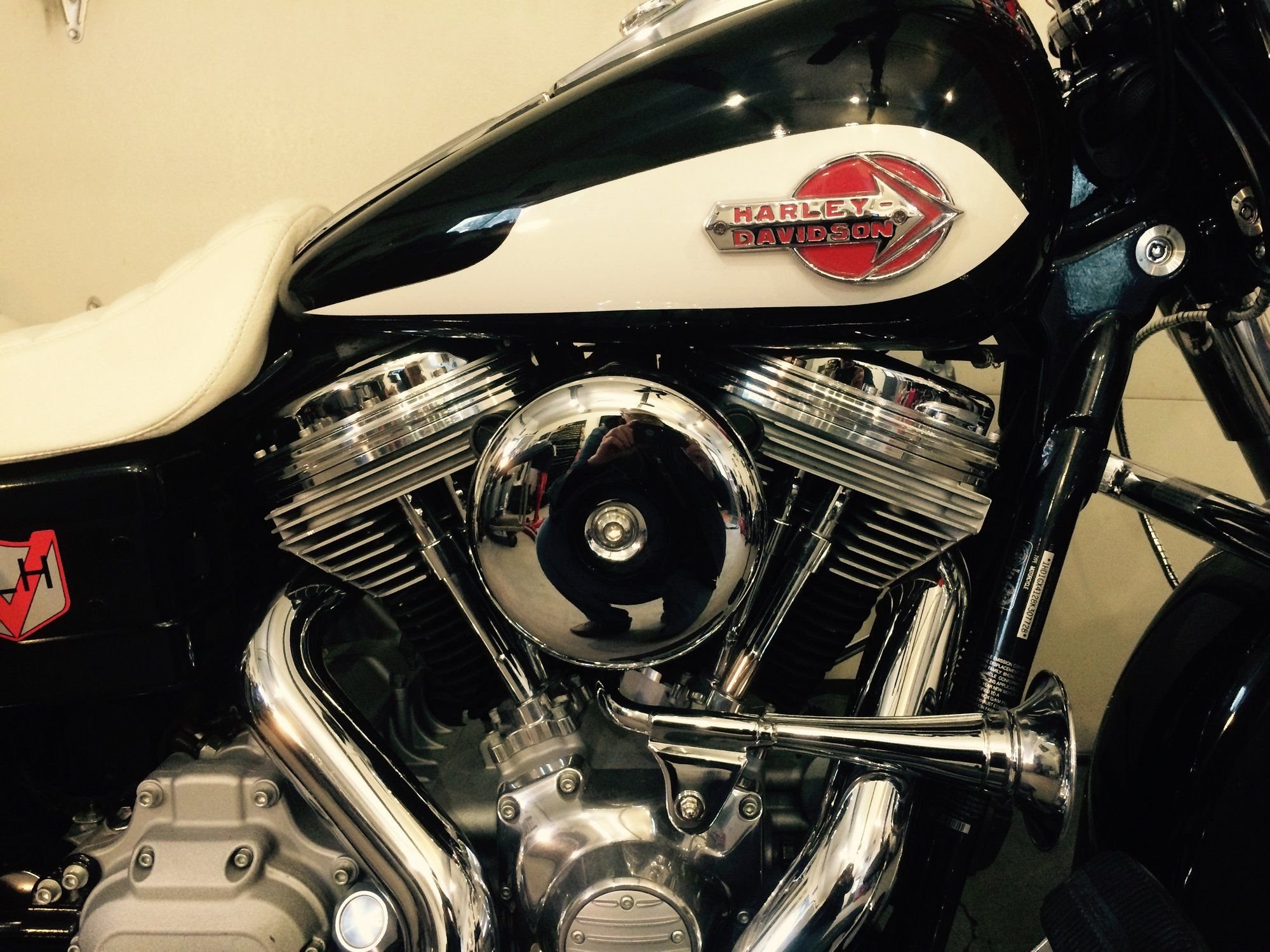 Pics of Panhead style rocker box cover on softail Page 2 Harley