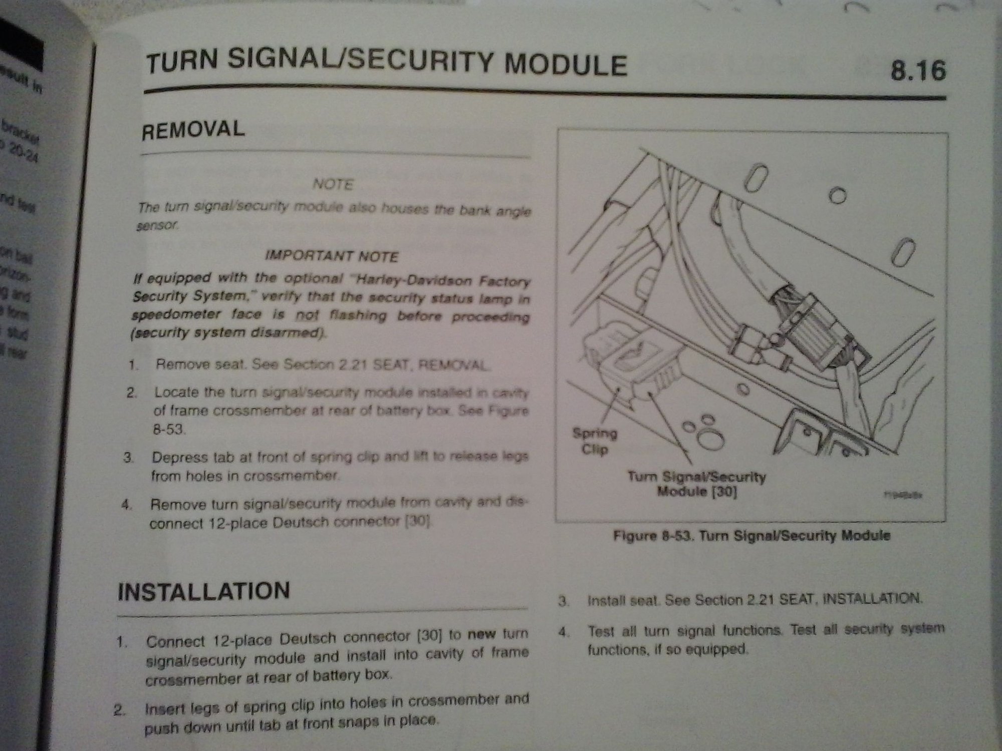 Harley Davidson Turn Signal Module Wiring Diagram