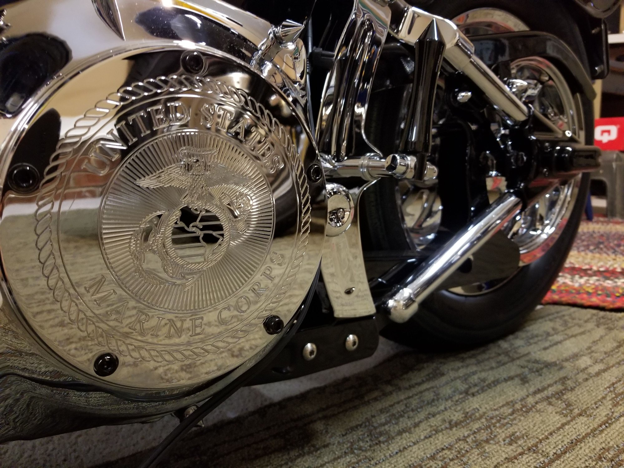 Let's see your custom derby/timing covers.... Page 4 Harley