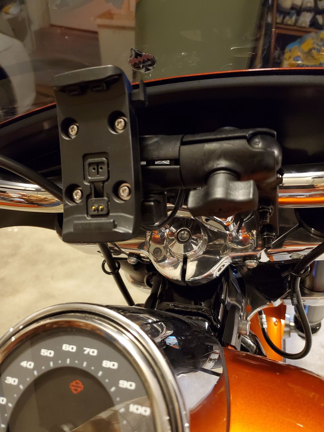 GPS Mounting on a Sport Glide Harley Davidson Forums