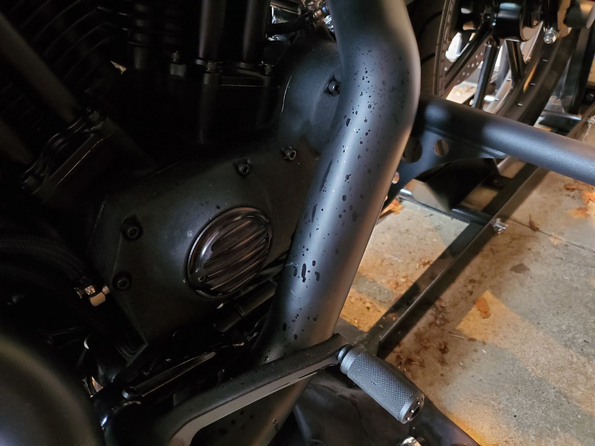New exhaust...Leak? Harley Davidson Forums
