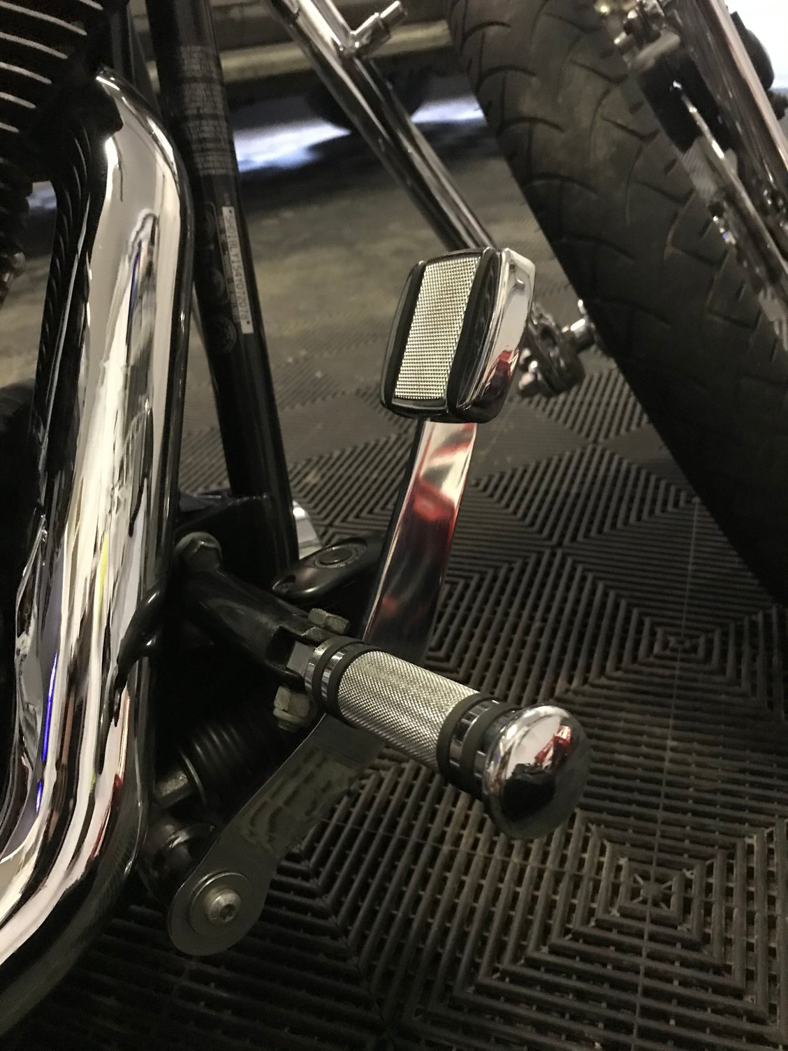 FXSTS ‘04 Softail Reduced reach brake pedal Harley Davidson Forums