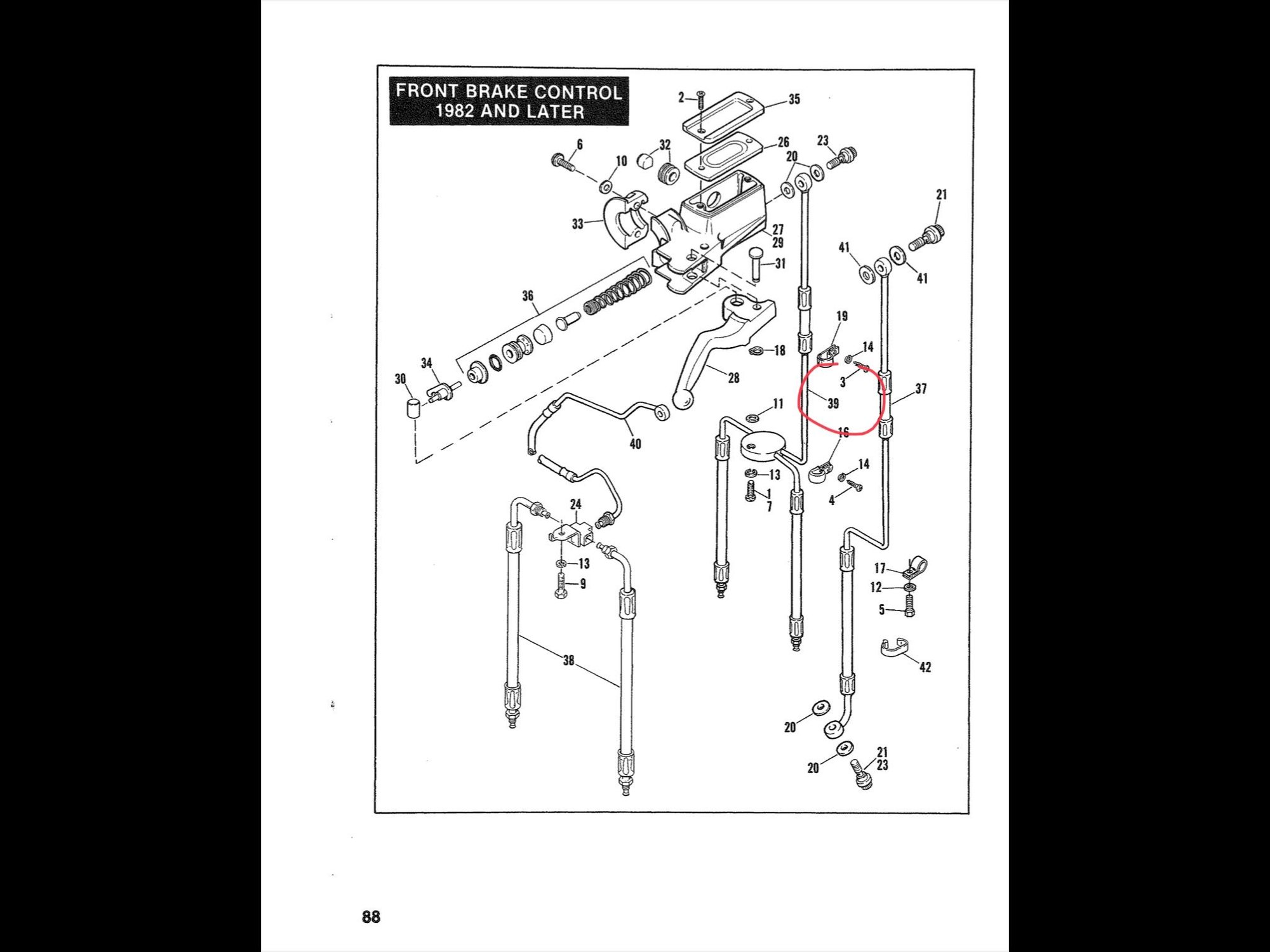 Front brake lines. Harley Davidson Forums