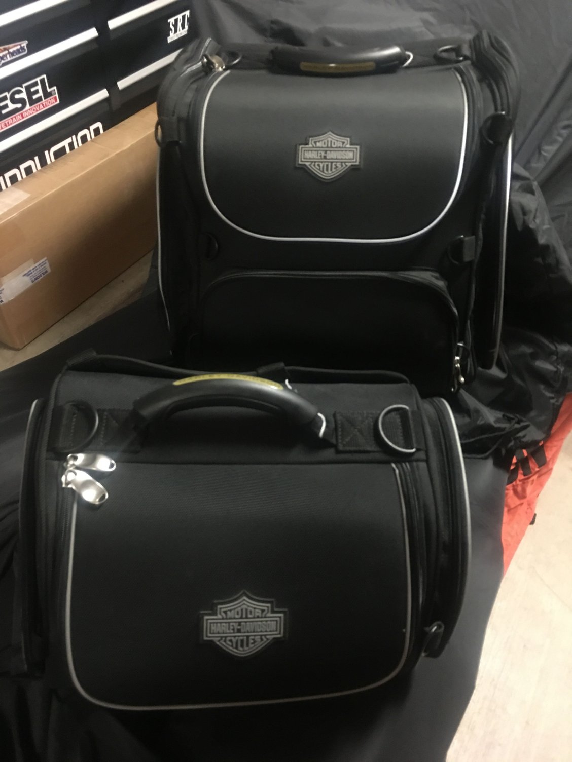 harley luggage