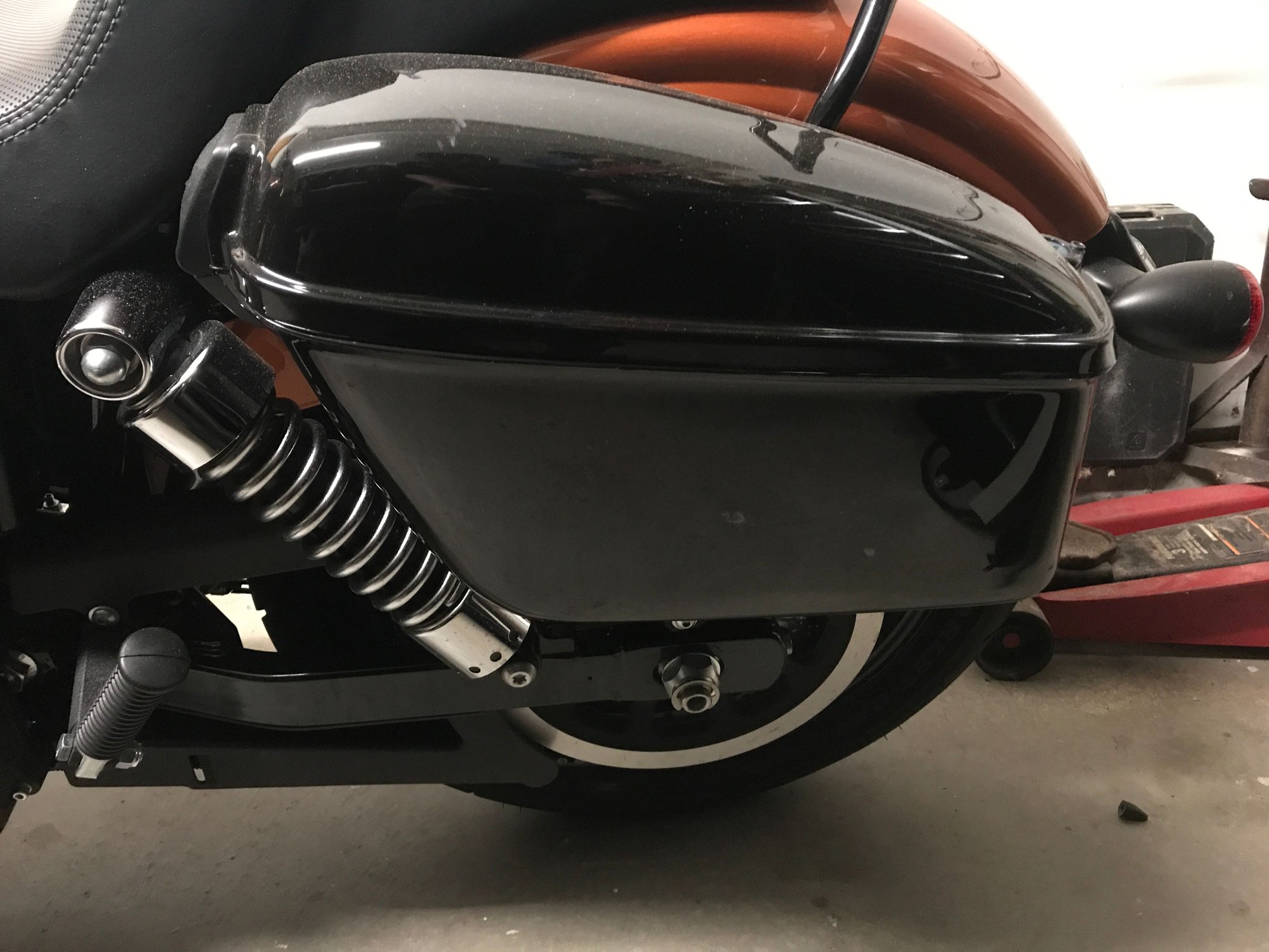 Hard Saddlebags for street bob Page 2 Harley Davidson Forums