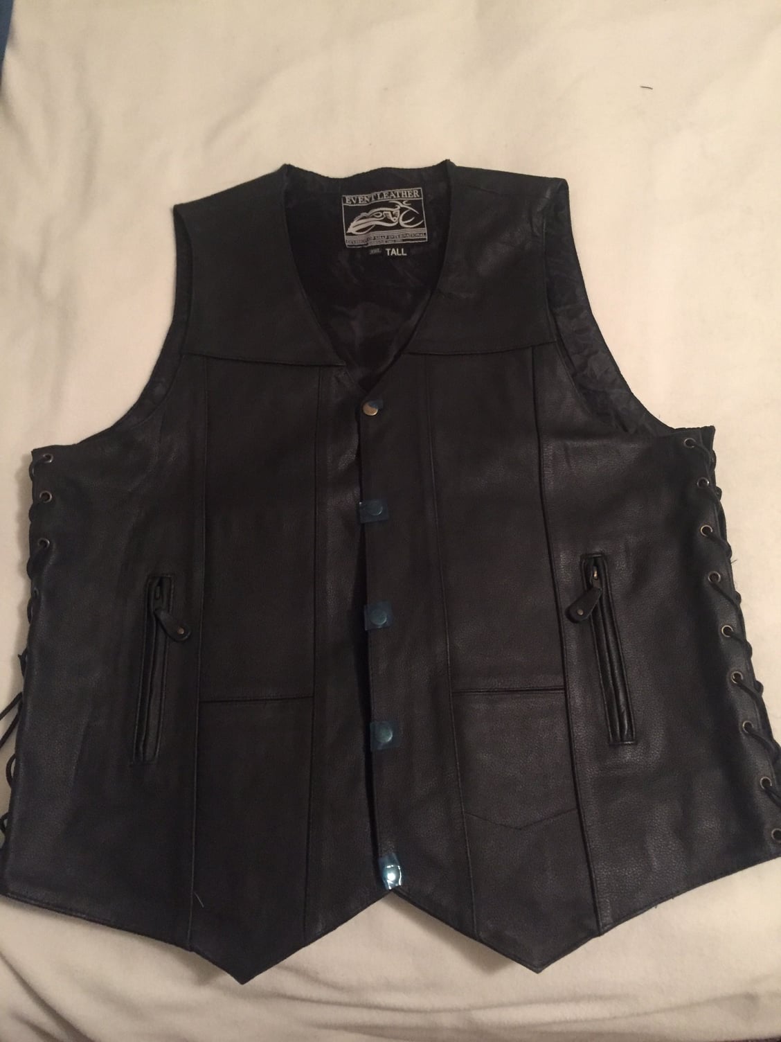 3XL Tall brand new leather vest - Harley Davidson Forums
