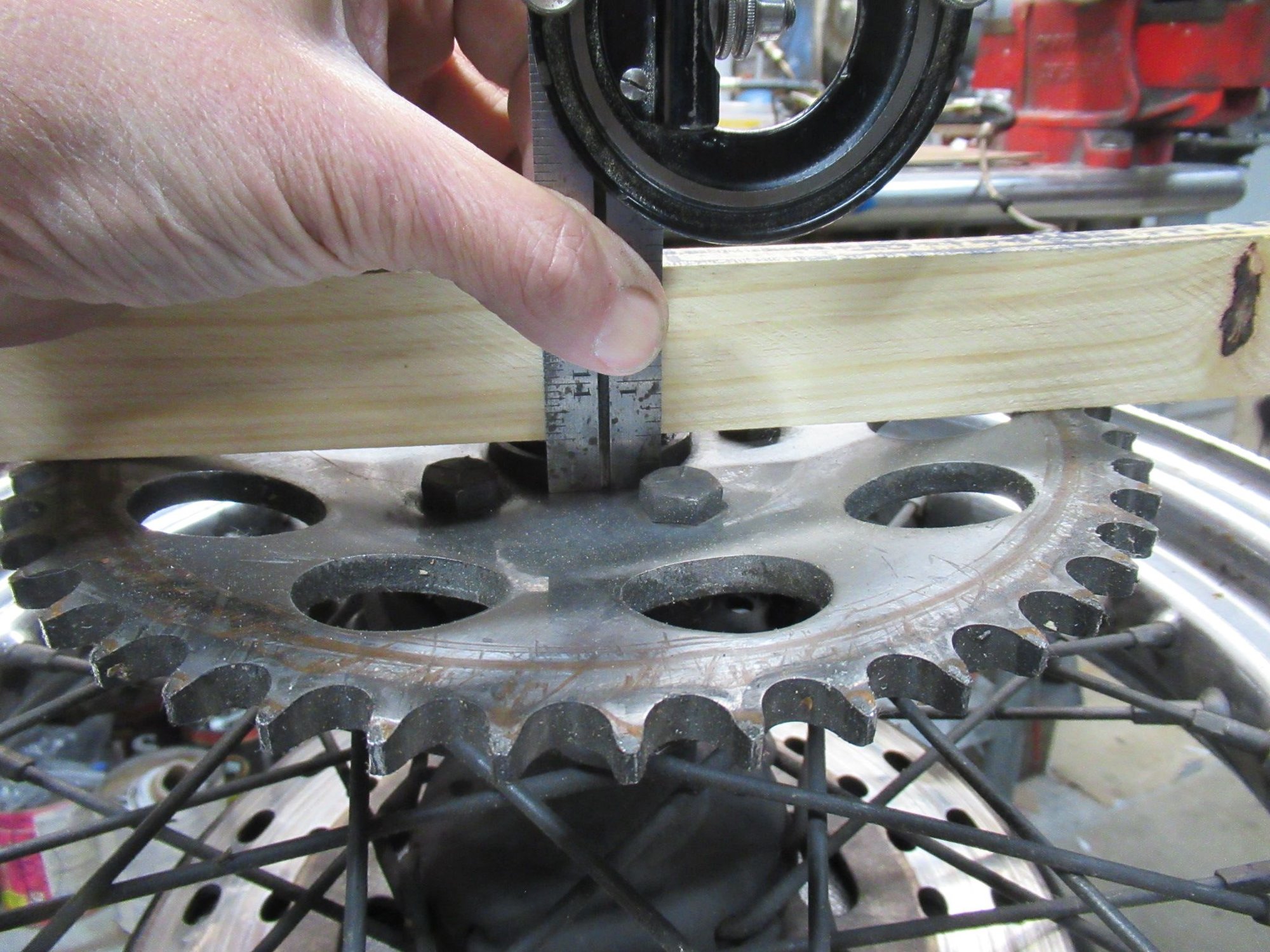 OEM rear Sprocket offset Harley Davidson Forums