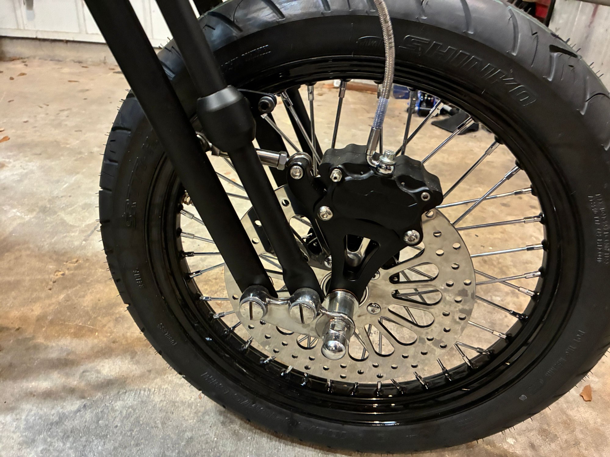 Love these wheels and brake setup.