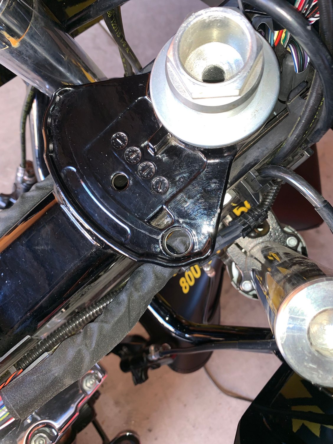 Kraus Handlebar Setup on Road Glide Harley Davidson Forums