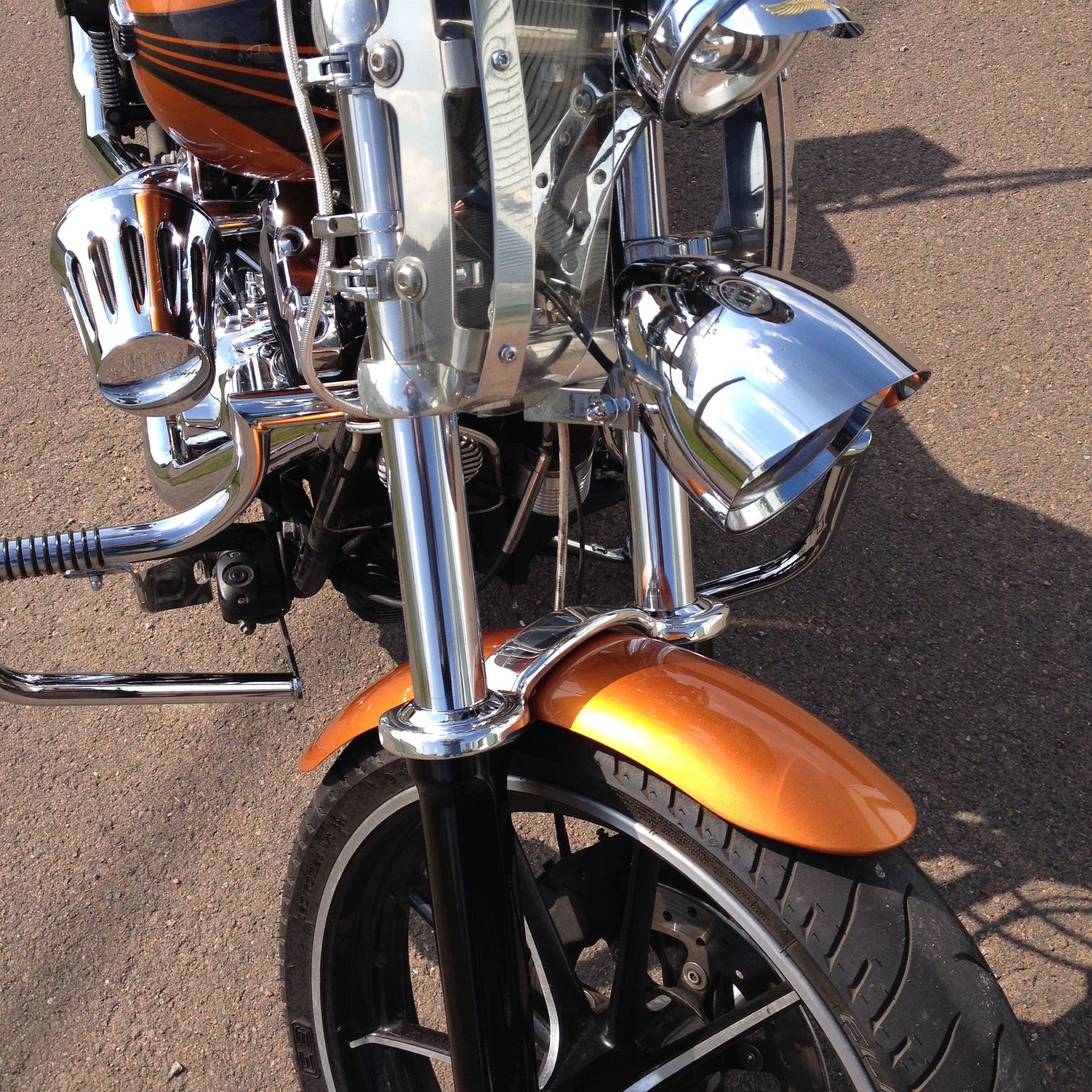 Fork Tube Extensions Page 3 Harley Davidson Forums